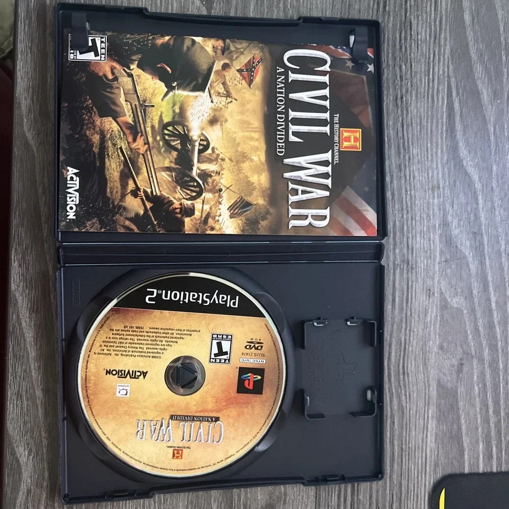 History‎ CH: Civil War Nation Divided - Sony PlayStation 2